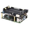 Geekworm Raspberry Pi 4 UPS with Power Adapter, X728 (Max 5.1V 6A) UPS & Power Management Board + 20W Type-C 5V 4A Power Adapter Compatible with Raspberry Pi 4 Model B view 2