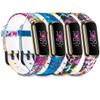 Baaletc Compatible with Fitbit Luxe Watch Band for Women, Silicone Floral Replacement Bands for Fitbit Luxe Band Accessories Large view 1