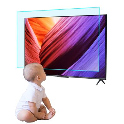 AIZYR Anti-Glare TV Screen Protector Film, Blocking Blue Light Filter Matte Protective Film/Anti-Reflection Rate Up to 90%,50 in 1095 x616mm