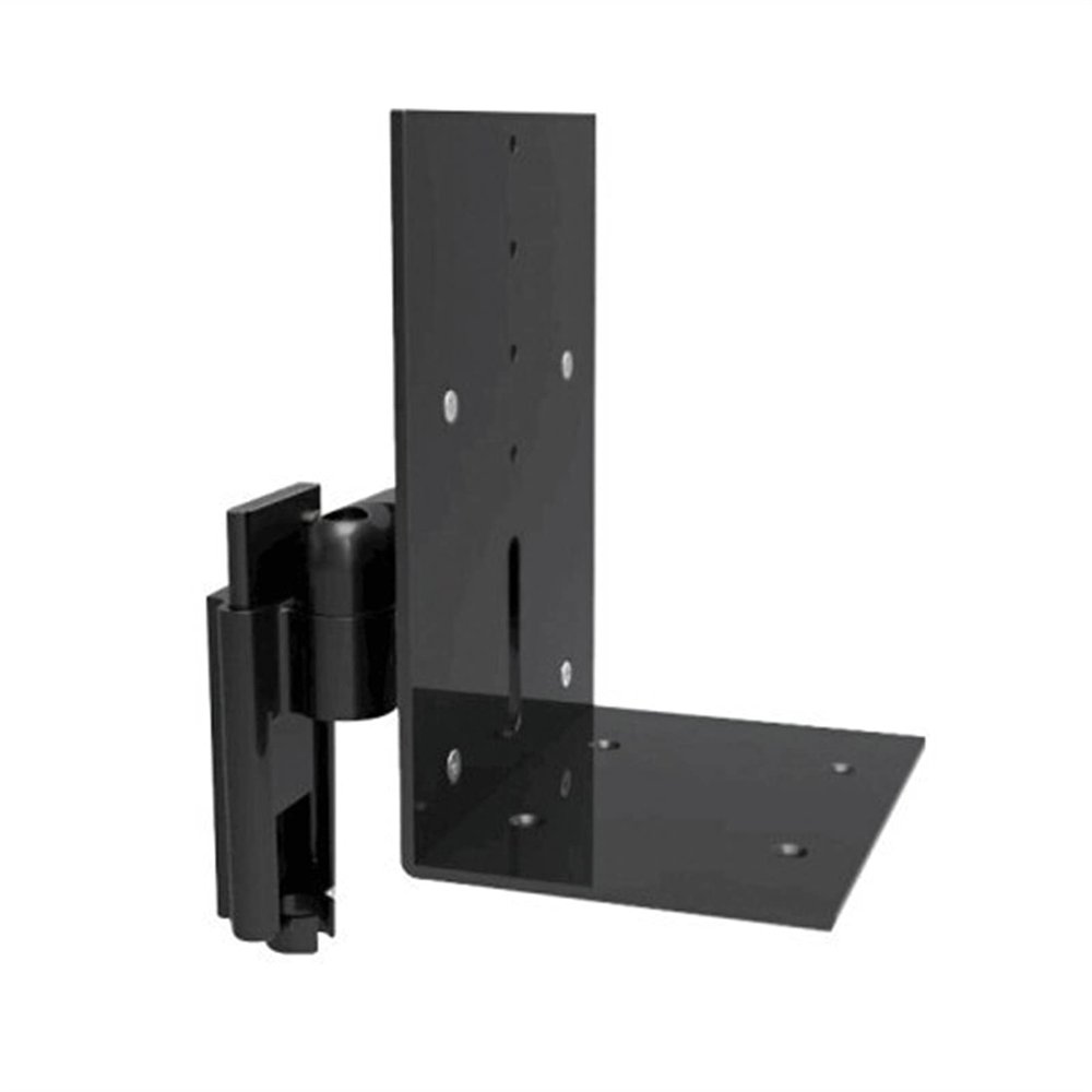 luckxuan Speaker Rack Aluminum Wall Mount Speaker Holder Tilt Swivel Audio Speaker Mount Hanging Bracket Quick Easy Installation Support Rack Speaker Mounts