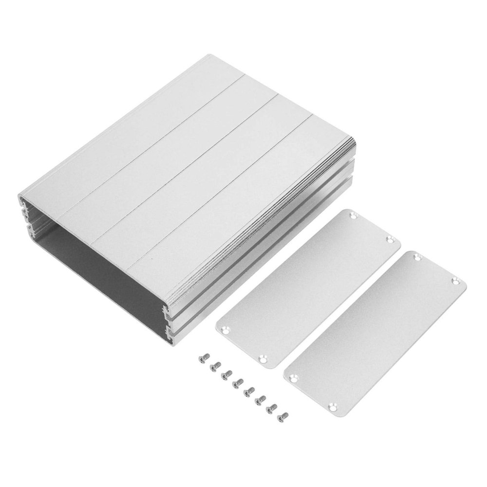 EVTSCAN 45x122x160mm Aluminum Alloy Project Box Circuit Board Shell Housing Case for Decoder GPS Silver