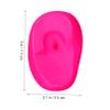Plastic Ear Covers Hair Dyeing Ear Covers 6pcs Hair Dye Earmuffs for Bathing Shower Spa view 2