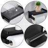 Cabilock 1set Wall-Mounted Tissue Storage Rack Roll Paper Holder for Bathroom Stylish Design Easy to Install Space-Saving Organizer for Tissue and Phone view 3