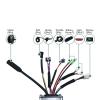 36/48V 25A Motor Controller Aluminum Alloy 500W to 750W Motor Controller Controller with for Electric Electric Modification Accessories view 4