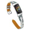 Leather Watch Strap Compatible with Charge 5,KangPlus Women Girl Sport Slim Leather Bands Replacement Strap Adjustable 5.5-7.8 inch Compatible with Fitbit Charge 5 view 1