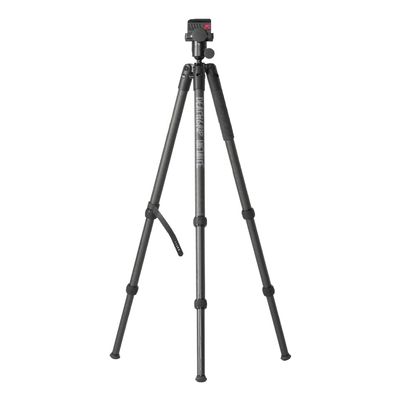 BOG DeathGrip Infinite Carbon Fiber Tripod with Heavy Duty Construction, 360 Degree Ball Head, Quick-Release Arca-Swiss Mount System, and Optics Plate for Hunting, Shooting, Glassing, and Outdoors