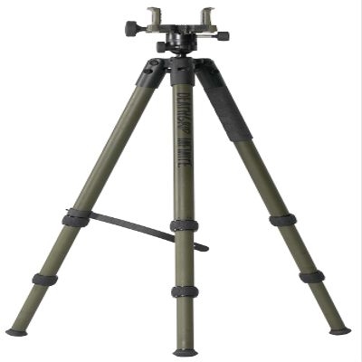 BOG DeathGrip Infinite Aluminum Tripod with Heavy Duty Construction, 360 Degree Ball Head, Quick-Release Arca-Swiss Mount System, and Optics Plate for Hunting, Shooting, Glassing, and Outdoors