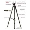 BOG DeathGrip Infinite Aluminum Tripod with Heavy Duty Construction, 360 Degree Ball Head, Quick-Release Arca-Swiss Mount System, and Optics Plate for Hunting, Shooting, Glassing, and Outdoors view 4