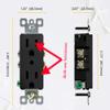 4K WiFi Wall AC Outlet Hidden Spy Camera with Motion Detection & Android and iOS APP Black view 3