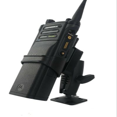 Lido Drill Base Mount for Anytone, BaoFeng, Icom, Kenwood, Yaesu HT's, Motorola APX6000, APX7000, APX8000 - Black - Professional - Law Enforcement Officers - Unisex - Mount