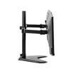 30 in. Professional Series Freestanding Dual Horizontal Monitor Arm44; Black view 1