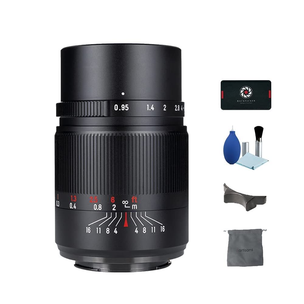 7 Artisans 25mm F0.95 APS-C Large Aperture Manual Focus Lens for Fuji X FX Camera XA1 XA2 XA3 XT10 XT20 XT30 X-Pro1 X-Pro2 X-E1 X-E2 E-E2s