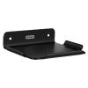 aplslpa Small Wall Shelf, 4.7" Floating Shelves for Speakers, Internet Router, Smart Home, Apple HomePod Mini, Echo Dot 4th, Security Camera for Bedroom, Gaming Room, and Living Room (Black) view 1