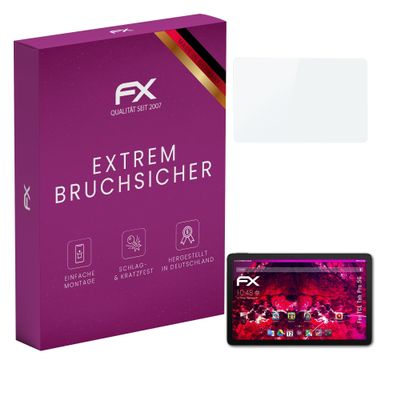 atFoliX Plastic Glass Protective Film compatible with TCL Tab Pro 5G, 9H Hybrid-Glass FX Screen Protector