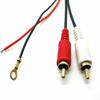 colorparts2016 Car AUX Radio Stereo Audio Cable Adapter 2RCA Connector Music Bluetooth Aux Kit view 4