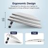 ProRiser by PostureUp  Self-Adhesive Non-Scratch Aluminum Laptop & Keyboard Stand for Desk, 1.75 & 3in Elevation, Adjustable Computer Stand, Laptop Riser  for Up to 20in Laptops and Keyboards view 4
