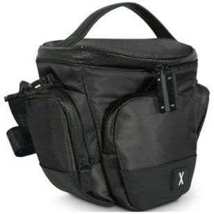 4 Pack of Premium Quality Shoulder SLR Camera Messenger Bag, Black