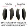 Galaxy Replacement Nose Pads For Oakley Flak 2.0 XL Sunglasses Multiple Selection Black Nose Pad Parts 2 Sets view 2