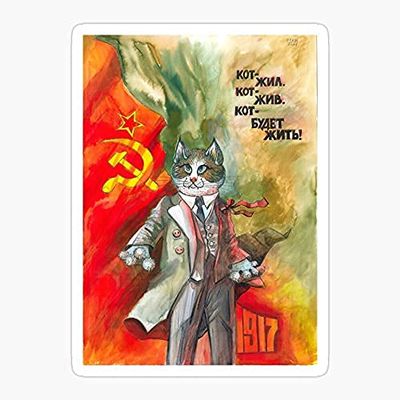 Cat Live Cat Alive Cat Will Always Live Sticker Decal Vinyl - Peel and Stick to Any Smooth Surface