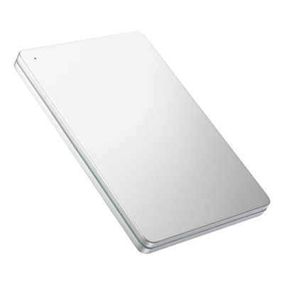 I-O Data HDPX-UTSC2S Portable Hard Disk 2TB USB 3.2 Gen 1 (USB 3.0) Compatible, Silver x Green, Made in Japan