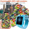 4G Kids Smart Watch, IP67 Waterproof Child Smartwatch with Camera, SOS,GPS Tracker, Video Calling, WiFi, Touch Screen Wrist Watch Phone for Age 3-14 Year Boys Girls Gift (360 Dual Cameras Blue) view 2