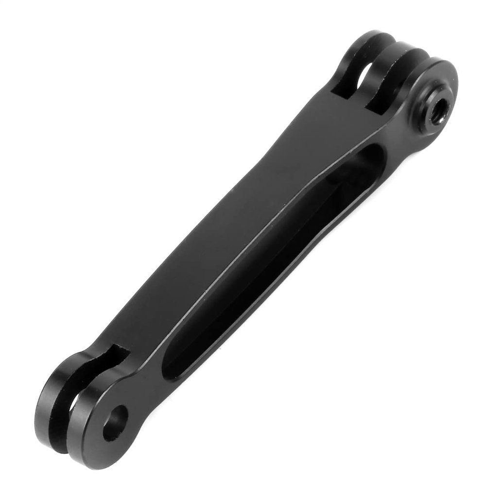 FEICHAO Helmet Extension Arm CNC Aluminum Alloy Compatible with Gopro Full Range, GitUp Action Camera (88mm)