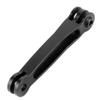 FEICHAO Helmet Extension Arm CNC Aluminum Alloy Compatible with Gopro Full Range, GitUp Action Camera (88mm) view 1