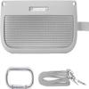 co2CREA Soft Silicone Case Replacement for Bose SoundLink Flex Bluetooth Portable Speaker (Silicone Case, White Smoke Case) view 1