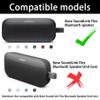 co2CREA Soft Silicone Case Replacement for Bose SoundLink Flex Bluetooth Portable Speaker (Silicone Case, White Smoke Case) view 2