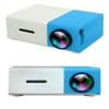 ASDNN Definition 1080P Support Mobile Power Supply,LED Portable Home Entertainment Projector,Mini Projector,Outdoor Camping Parent Child Interaction (Black) view 2