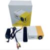 ASDNN LED Portable Home Entertainment Projector, Definition 1080P Support Mobile Power Supply,Mini Projector,Outdoor Camping Parent Child Interaction (Yellow) view 4