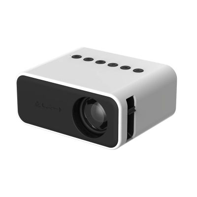 ASDNN Mini Micro LED Projector,Compatible with Android iOS,5s Boot with Rich Colors,100 Inch Portable Outdoor Camping Home Theater,Home Projector (White)