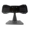 ANSHILONG Mirror Dash Cam Mount Arm with Back Plate Panel Dashboard Installation for Car DVR Instead of Strap (with 14.5 x 6cm Backplate) view 3