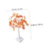 Uonlytech 1pc Lifelike Maple Leaf Tree Lamp USB Powered Night Light for Thanksgiving Holiday Decor Charming Tabletop Decoration for Home Shop and Parties view 2