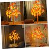 Uonlytech 1pc Lifelike Maple Leaf Tree Lamp USB Powered Night Light for Thanksgiving Holiday Decor Charming Tabletop Decoration for Home Shop and Parties view 4
