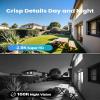 ZOSI C220 8CH 4MP QHD 2.5K PoE Home Security Camera System, 8CH 5MP 3K NVR with 2TB HDD for 24/7 Record, 6 x 4MP(1440p) Dome IP Cameras Outdoor Indoor, Smart AI Human Detection, Two-Way Audio view 3