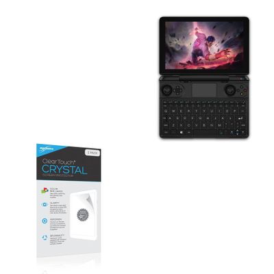 BoxWave Screen Protector Compatible with GPD Win Max 2021 - ClearTouch Crystal (2-Pack), HD Film Skin - Shields from Scratches