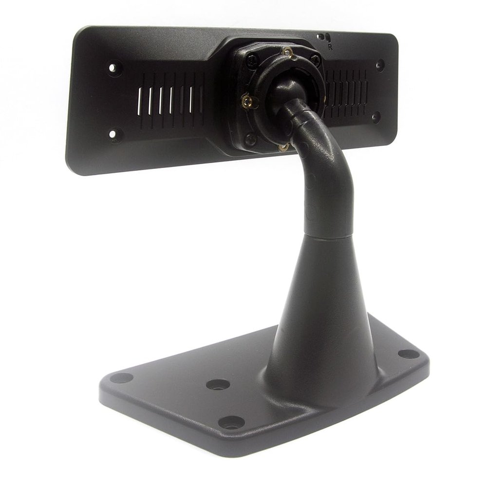 ANSHILONG Mirror Dash Cam Mount Arm with Back Plate Panel Dashboard Installation for Car DVR Instead of Strap (with 13 x 2.4cm Backplate)