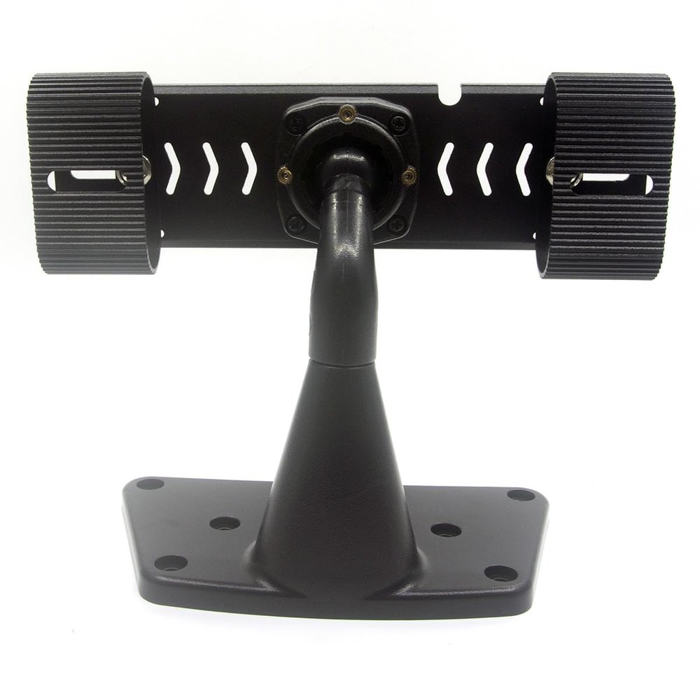 ANSHILONG Mirror Dash Cam Mount Arm with Back Plate Panel Dashboard Installation for Car DVR Instead of Strap (with Universal Backplate)