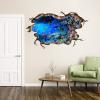 3D Under The Sea Fish Floor Wall Decals, FODIENS Ocean Sea Life Wall Stickers, Removable Peel and Stick Waterproof DIY Wall Art Decal for Kids Room Nursery Bathroom Living Room Playroom view 4
