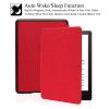 REASUN Case for 6.8" Kindle Paperwhite (11th Generation-2021) and Kindle Paperwhite Signature Edition,Lightweight Slim PU Leather with Auto Sleep/Wake Case for Kindle Paperwhite 2021, Red view 2