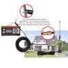 LACUCINO 75 ohm FM Antenna, Outdoor Antenna WiFi Stereo TV Indoor, 1.5m SMA-Male Connector Magnetic Transmitter Cable, 16.4Ft Extension Cable with 6pcs Adapter, Black view 4