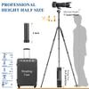 77" Aluminum Camera Tripods & Monopods, Victiv Compact Travel Tripod for Camera DSLR, Spotting Scope,Telescope, Binoculars, Porfessional Heavy Duty Camera Tripod Stand for Photography Video Recording view 4