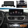 10.25Inch Car GPS Navigation for Mazda 6 2020 2021 Androind 10.0 Head Unit 4G RDS WiFi Bluetooth Center Multimedia FM AM Support SWC Rear View Camera Video Audio view 3