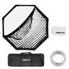 AMBITFUL FW95 95cm/37inch Octagon Honeycomb Grid Bowens softbox, with Honeycomb Grid + Carrying Bag, for Bowens Mount lamp(FW95 95cm/37inch) view 1
