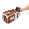 ASDNN Simple Home Retro Small Theater,DIY Projector,Smart Phone to Watch,no Power Supply,Retro Mini Projector view 2