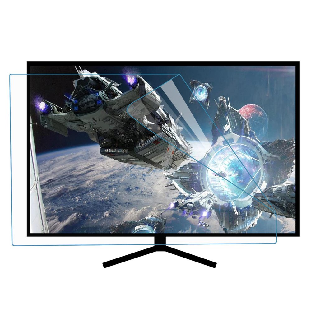 Tv Screen Protector 40-42 Inch, Anti Blue Light Matte Anti-glare Film, Anti-scratch Injury Hd Soft Film, Suitable for Lcd Monitors, Tvs, Pcs,HD-40inch(875x483mm)