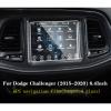 BAWAQAF for Dodge Challenger 2015-2020, Car GPS Navigation Film LCD Screen Tempered Glass Film Anti Scratch Film Interior Refit view 2
