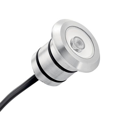 2W 1 Led Mini All-Purpose in-Ground Light 2.25 inches Tall By 2.25 inches Wide-Stainless Steel Finish-3000 Color Temperature No Specific Style Landscape 12V Led Inground 147-Bel-2896759