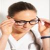 Speidel Blue Light Blocking Scratch Resistant UV Protected Scrub Matching Readers-Taylor Frame Style in Solid Black view 4